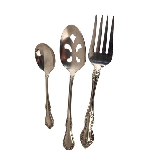 Wm. A. Rogers Oneida Ltd, MANSFIELD Amadeus 46 piece set - Picture 13 of 16